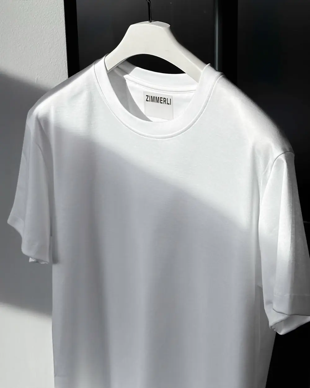 Белая футболка Zimmerli