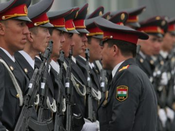 таджикская милиция