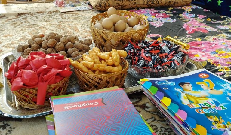 Книжка вместо сладости. На идгардак детям в Таджикистане дарили книги Книжка вместо сладости. На идгардак детям в Таджикистане дарили книги