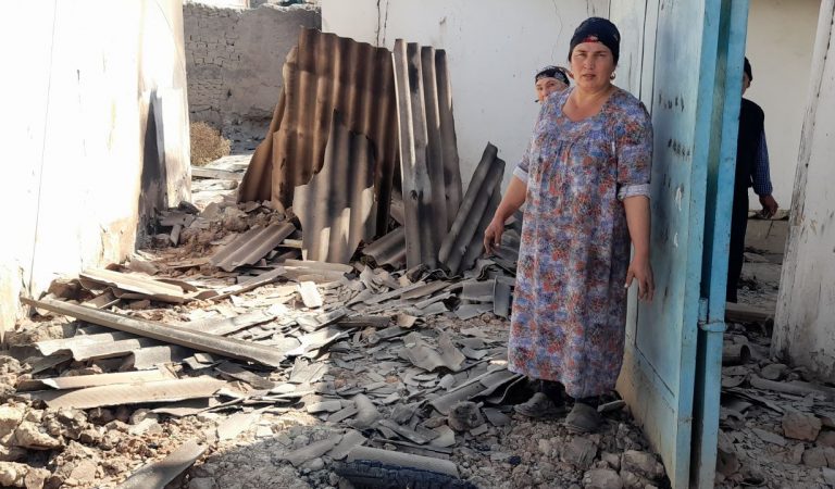 «Когда мой дом сгорел…» Жительница Овчи-Калачи осталась без жилья из-за конфликта на границе