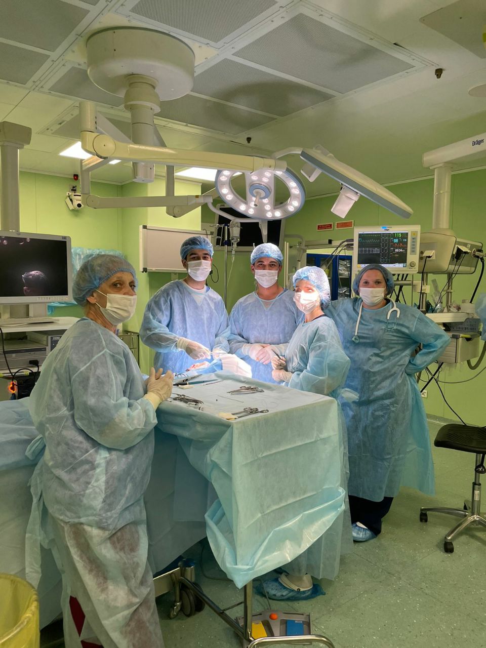Группа хирургов Морозовской больницы