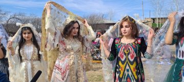 Праздник Теппача - таджикские невесты