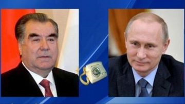 Мулоқоти телефонии Раҳмон бо Путин