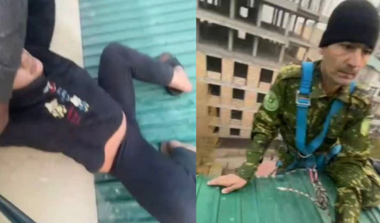 Наҷоти як наврас дар Хуҷанд, ки барои кӯмак ба гурба болои бом баромад