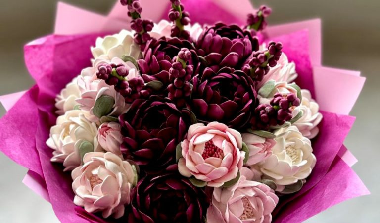 Когда зефир становится искусством. Как украинка создает в Таджикистане зефирные цветы