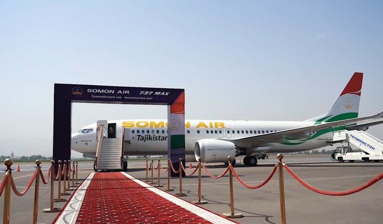 Ширкати ҳавопаймоии «Сомон Эйр» соҳиби ҳавопаймои нави Boeing 737 MAX 8 гардид